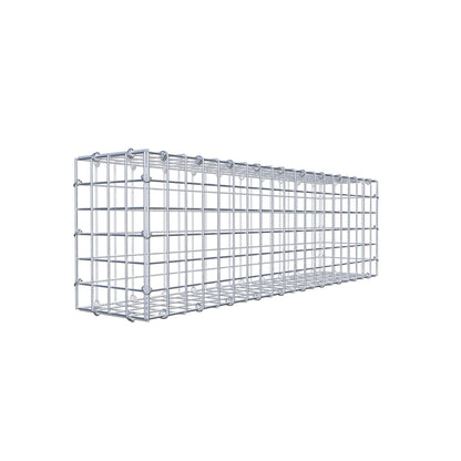Gabion 100 cm x 30 cm x 20 cm (L x H x D), maskstorlek 5 cm x 5 cm, C-ring