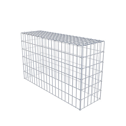 Fourche rapportée type 3 100 cm x 60 cm x 30 cm (L x H x P), mailles 5 cm x 10 cm, anneau C