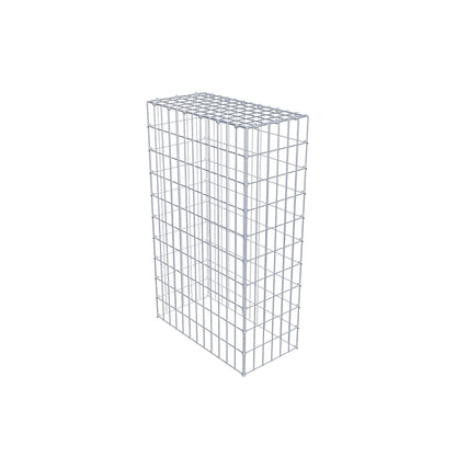Fourche rapportée type 3 100 cm x 60 cm x 30 cm (L x H x P), mailles 5 cm x 10 cm, anneau C