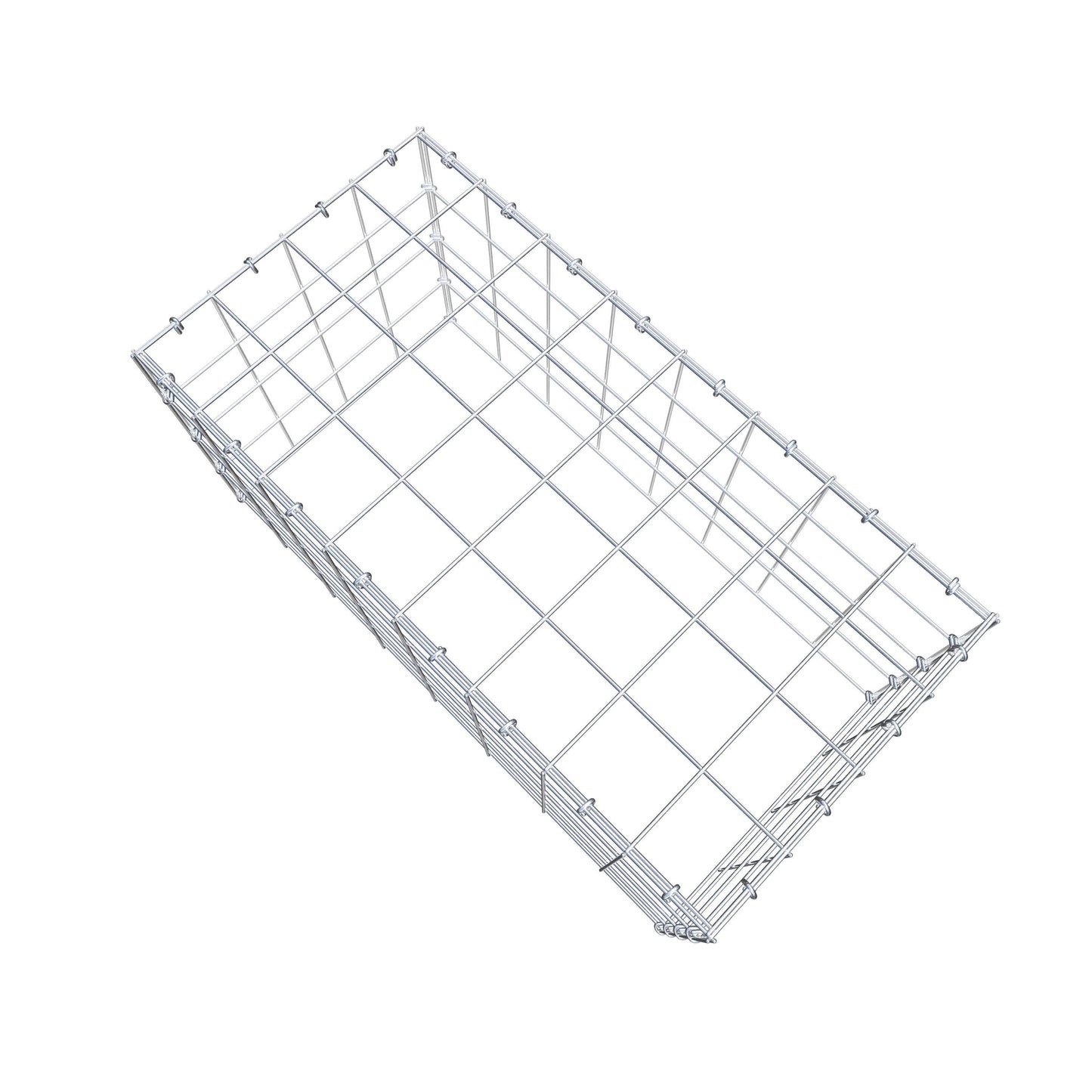 Add-on pool type 3 80 cm x 40 cm x 40 cm (L x H x D), maaswijdte 10 cm x 10 cm, C-ring
