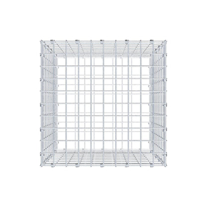 Gabion 50 cm x 50 cm x 50 cm (L x H x D), mesh size 5 x 5 cm, spiral ring
