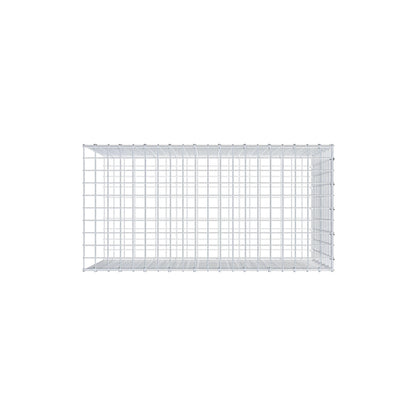 Fourche rapportée type 2 100 cm x 60 cm x 50 cm (L x H x P), mailles 5 cm x 5 cm, anneau C