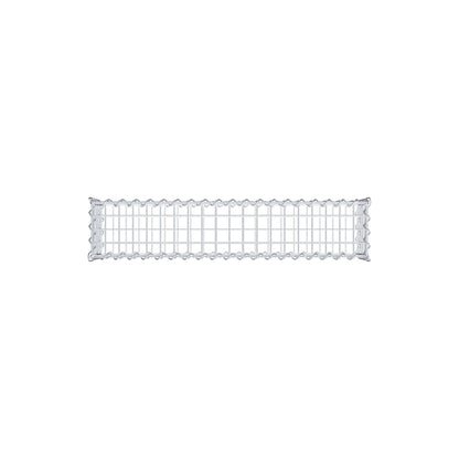 Schanskorf 100 cm x 20 cm x 20 cm (L x H x D), maaswijdte 5 cm x 5 cm, spiraalvormig