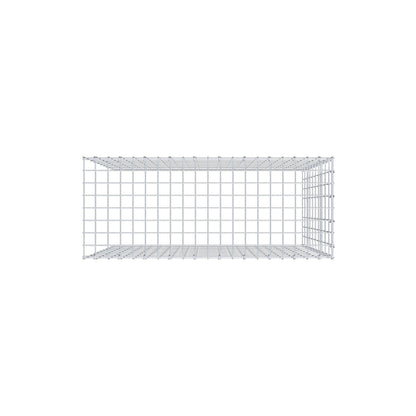 Add-on schanskorf type 4 100 cm x 100 cm x 40 cm (L x H x D), maaswijdte 5 cm x 10 cm, C-ring