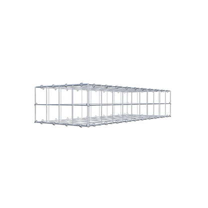 Schanskorf 100 cm x 20 cm x 40 cm (L x H x D), maaswijdte 10 cm x 10 cm, C-ring