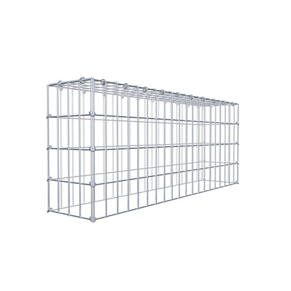 Type 3 oplegkorf 100 cm x 40 cm x 20 cm (L x H x D), maaswijdte 5 cm x 10 cm, C-ring
