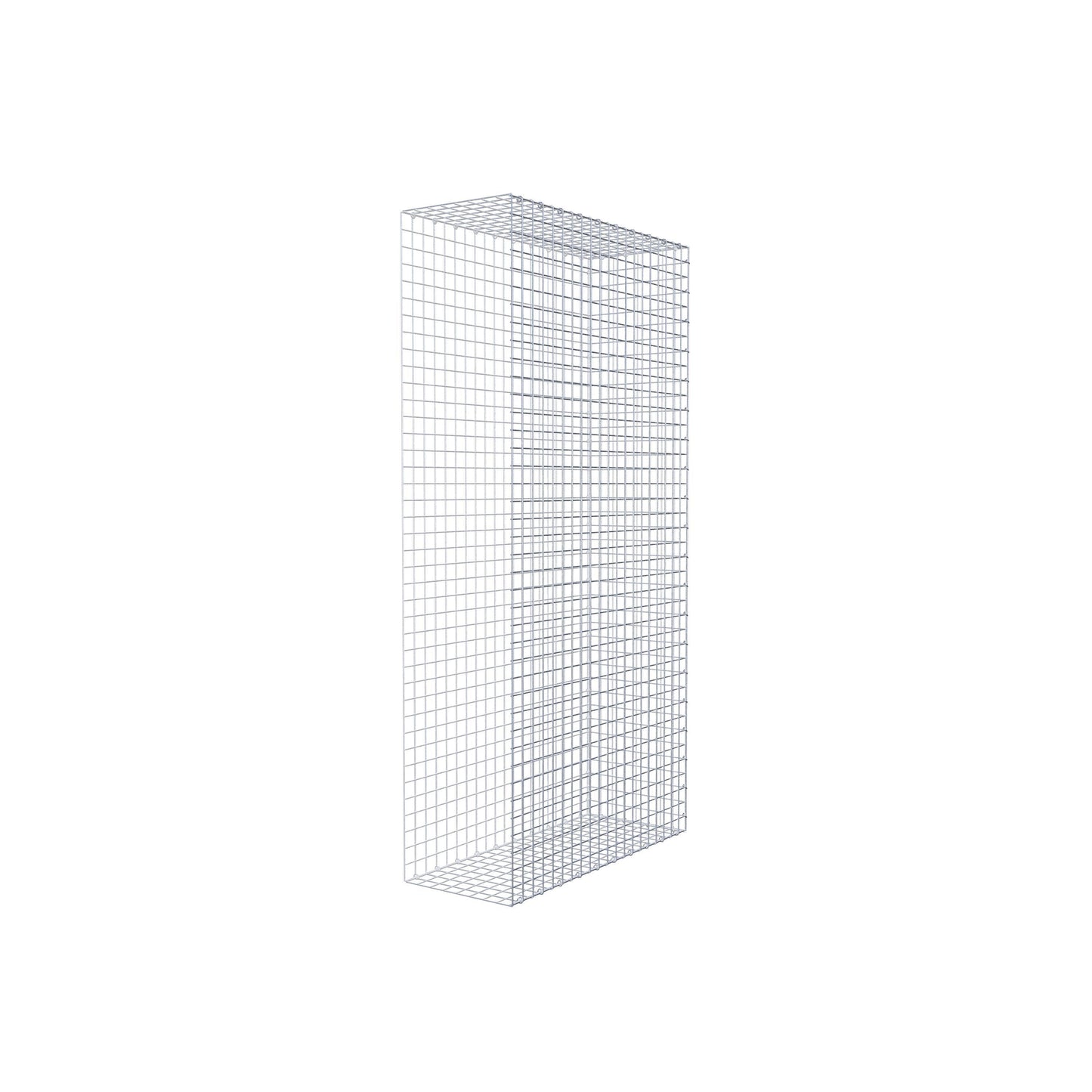 Monteret gabion type 2 200 cm x 100 cm x 40 cm (L x H x D), maskestørrelse 5 cm x 5 cm, C-ring