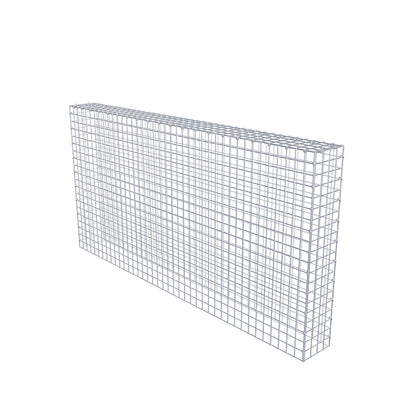 Opzetpaal type 3 200 cm x 100 cm x 20 cm (L x H x D), maaswijdte 5 cm x 5 cm, C-ring