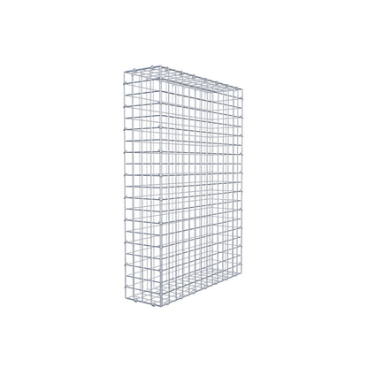 Gabion 100 cm x 70 cm x 20 cm (L x H x D), maskstorlek 5 cm x 5 cm, C-ring
