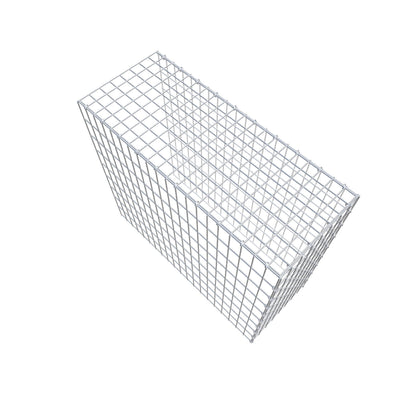 Opbouw schanskorf type 4 100 cm x 90 cm x 40 cm (L x H x D), maaswijdte 5 cm x 10 cm, C-ring