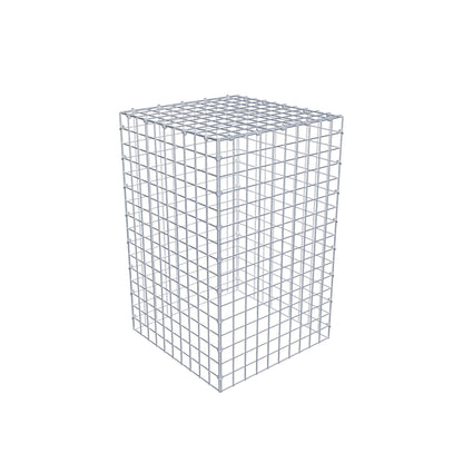 Anbaugabione Typ 3 80 cm x 50 cm x 50 cm (L x H x T), Maschenweite 5 cm x 5 cm, C-Ring