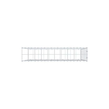 Fourche rapportée type 2 100 cm x 70 cm x 20 cm (L x H x P), mailles 10 cm x 10 cm, anneau en C