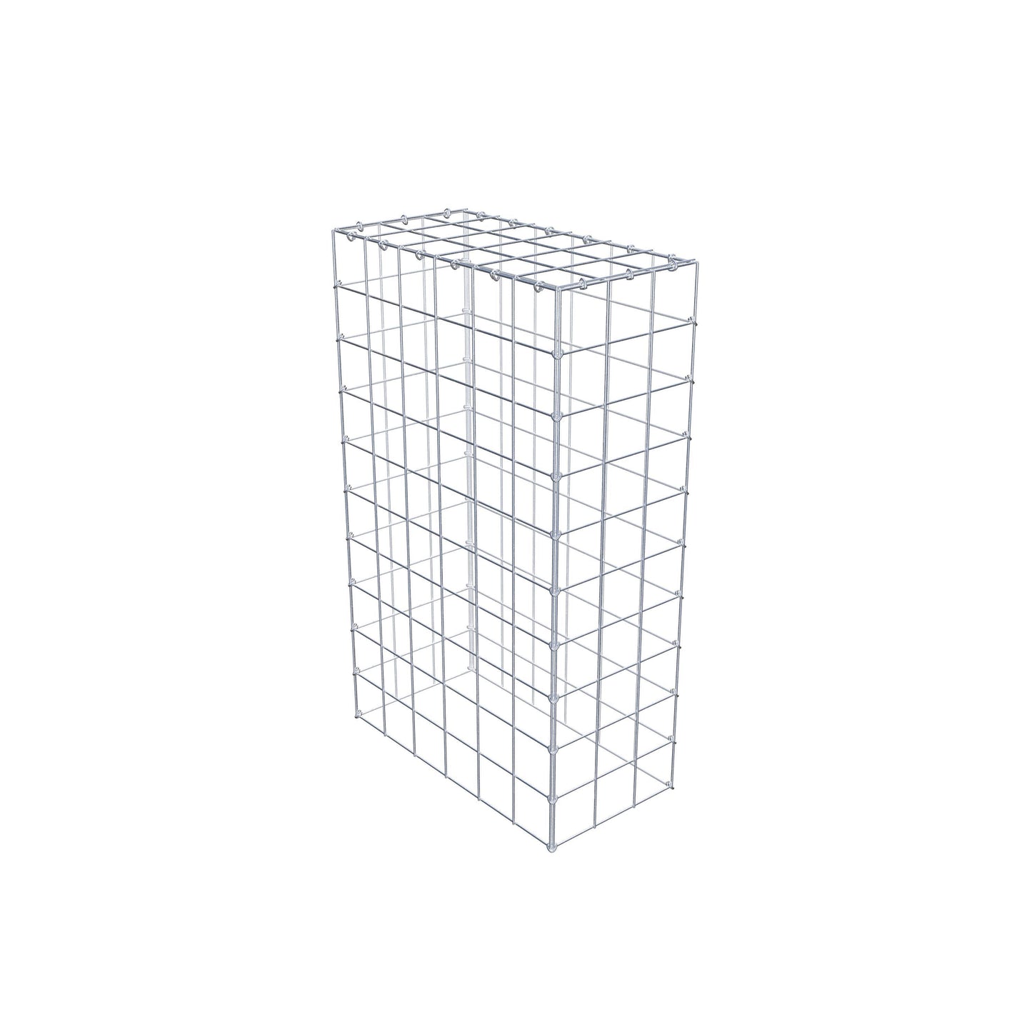 Type 3 oplegkorf 100 cm x 60 cm x 30 cm (L x H x D), maaswijdte 10 cm x 10 cm, C-ring