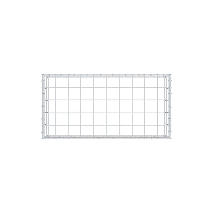 Type 3 oplegkorf 100 cm x 30 cm x 50 cm (L x H x D), maaswijdte 10 cm x 10 cm, C-ring