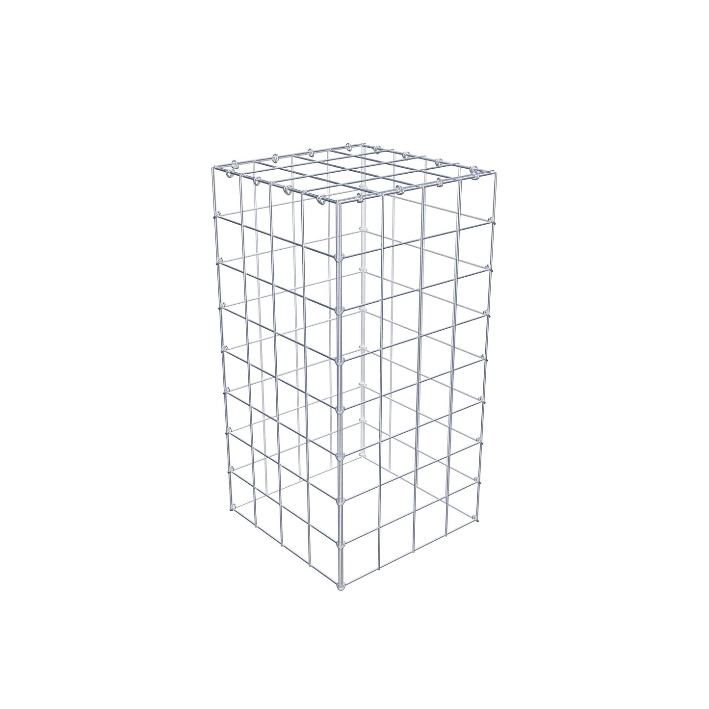 Add-on pool type 3 80 cm x 40 cm x 40 cm (L x H x D), maaswijdte 10 cm x 10 cm, C-ring