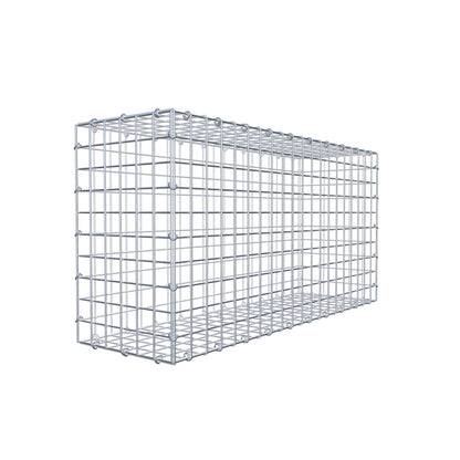 Gabion 100 cm x 50 cm x 30 cm (L x H x P), mailles 5 cm x 5 cm, anneau en C