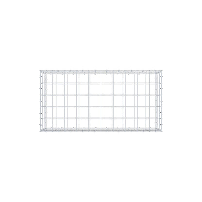 Gabion 100 cm x 30 cm x 50 cm (L x H x D), mesh size 10 cm x 10 cm, C-ring