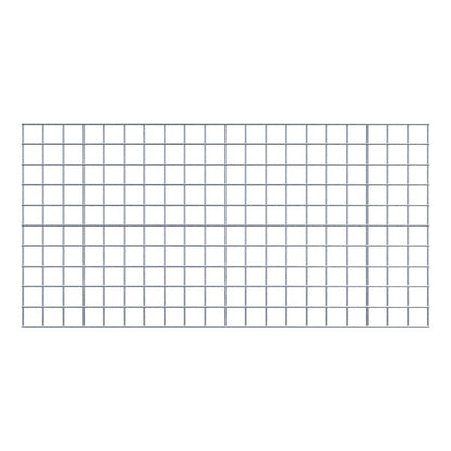 Decorative trellis / trellis (including mounting material) mesh size 5 x 5 cm