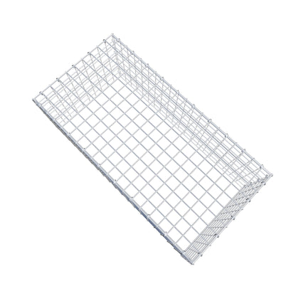 Mounted gabion type 3 100 cm x 40 cm x 50 cm (L x H x D), mesh size 5 cm x 5 cm, C-ring