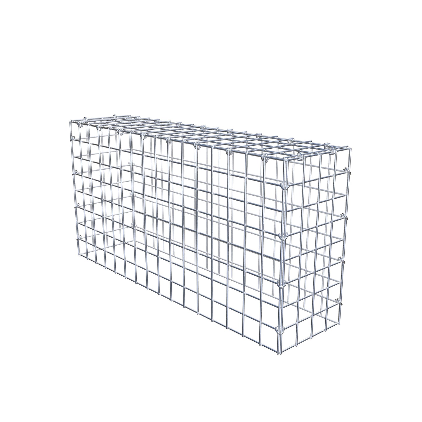 Add-on pool type 3 80 cm x 40 cm x 20 cm (L x H x D), maaswijdte 5 cm x 5 cm, C-ring