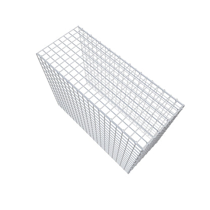 Anbaugabione Typ 4 100 cm x 80 cm x 40 cm (L x H x T), Maschenweite 5 cm x 5 cm, C-Ring