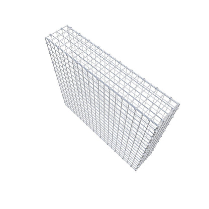 Schanskorf 100 cm x 90 cm x 20 cm (L x H x D), maaswijdte 5 x 5 cm, spiraalring