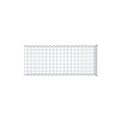 Add-on schanskorf type 2 100 cm x 20 cm x 40 cm (L x H x D), maaswijdte 5 cm x 5 cm, spiraalvormig