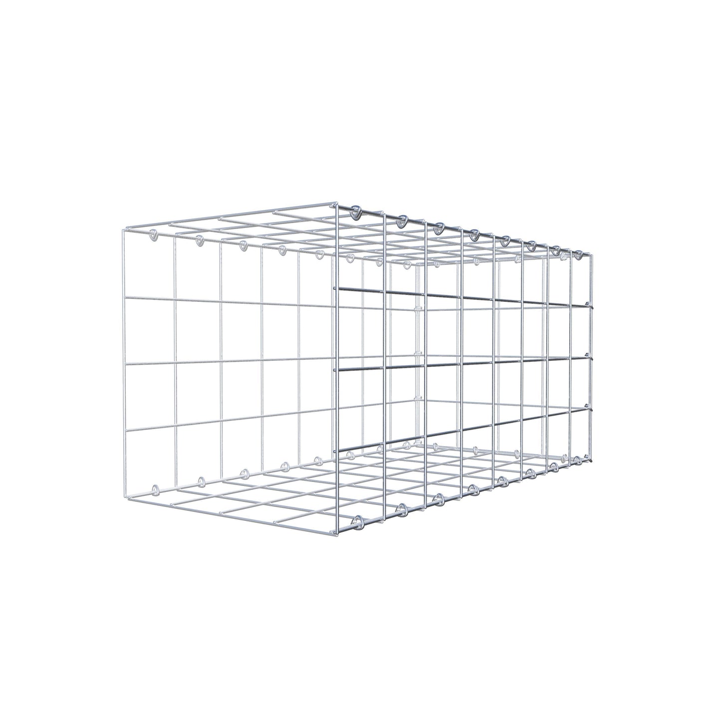 Pile aggiuntivo tipo 2 80 cm x 40 cm x 40 cm (L x H x P), maglia 10 cm x 10 cm, anello a C