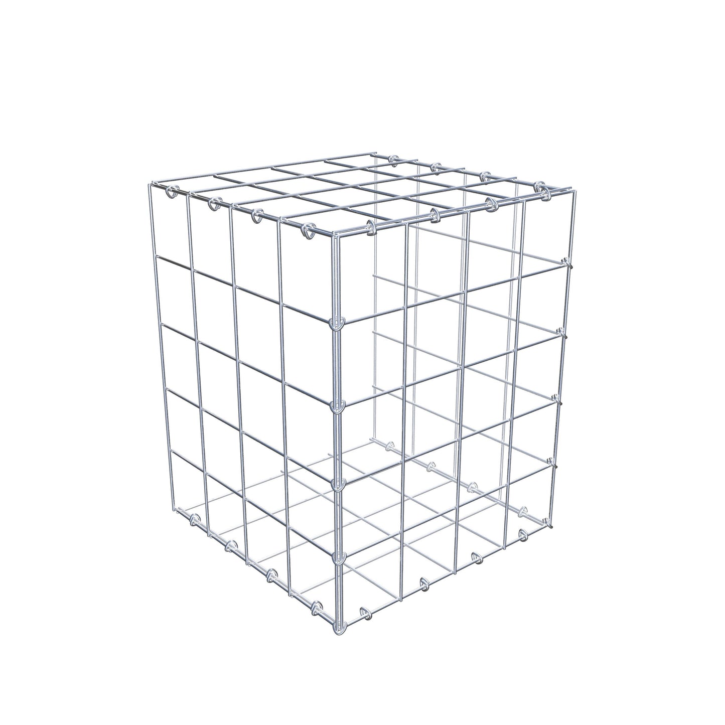 Pila adicional tipo 2 50 cm x 40 cm x 40 cm (L x A x P), malla 10 cm x 10 cm, anillo en C