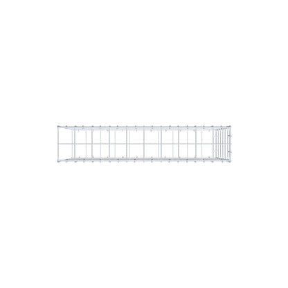 Type 2 oplegkorf 100 cm x 60 cm x 20 cm (L x H x D), maaswijdte 10 cm x 10 cm, C-ring
