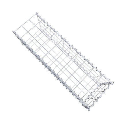 Gavión adicional tipo 2 100 cm x 30 cm x 30 cm (L x A x P), malla 10 cm x 10 cm, en espiral