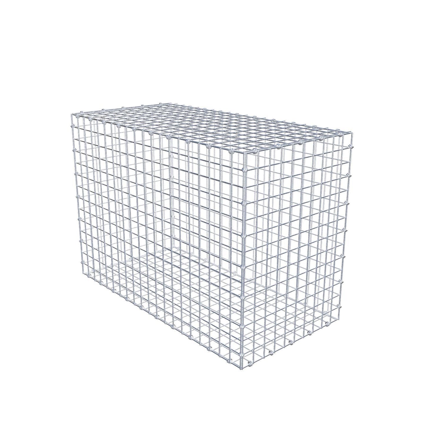 Gabion 100 cm x 70 cm x 50 cm (L x H x D), mesh size 5 x 5 cm, spiral ring