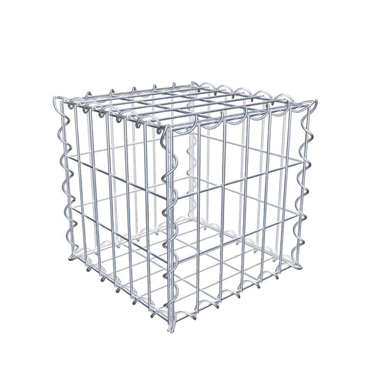 Gabion 30 cm x 30 cm x 30 cm (L x H x D), mesh size 5 cm x 10 cm, spiral