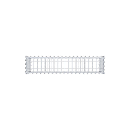 Gabião 100 cm x 40 cm x 20 cm (C x A x P), malhagem 5 cm x 5 cm, espiral