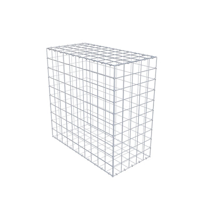 Gabion 100 cm x 100 cm x 50 cm (L x H x D), mesh size 10 cm x 10 cm, C-ring