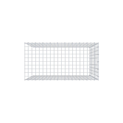 Add-on schanskorf type 4 100 cm x 100 cm x 50 cm (L x H x D), maaswijdte 5 cm x 10 cm, C-ring