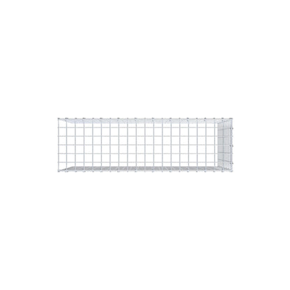 Gavión adicional tipo 4 100 cm x 60 cm x 30 cm (L x A x P), malla 5 cm x 5 cm, anillo en C