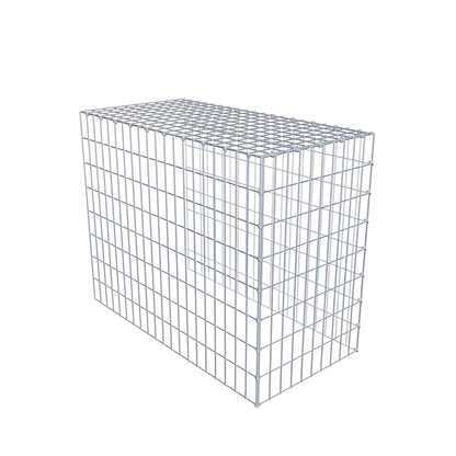 Opzetpaal type 4 100 cm x 80 cm x 50 cm (L x H x D), maaswijdte 5 cm x 10 cm, C-ring