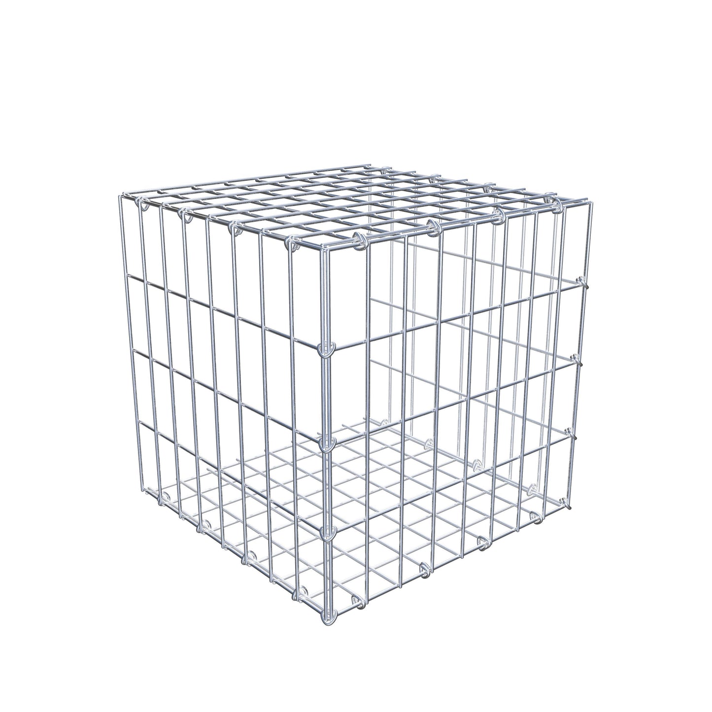 Add-on schanskorf type 2 40 cm x 40 cm x 40 cm, maaswijdte 5 cm x 10 cm, C-ring
