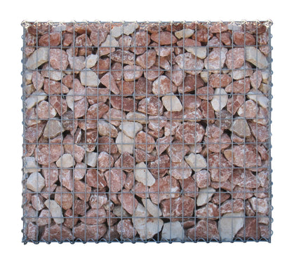 Gabião 100 cm x 90 cm x 30 cm (C x A x P), malhagem 5 cm x 10 cm, espiral