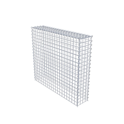 Add-on schanskorf type 3 100 cm x 90 cm x 20 cm (L x H x D), maaswijdte 5 cm x 5 cm, spiraalvormig
