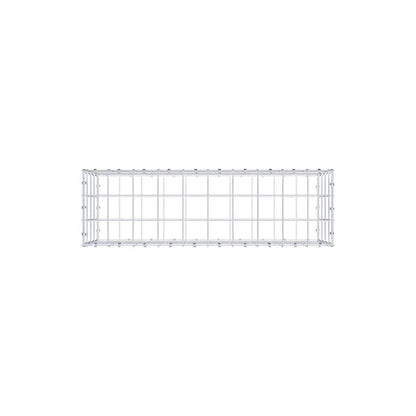 Gabion 100 cm x 40 cm x 30 cm (L x H x D), mesh size 10 x 10 cm, spiral ring