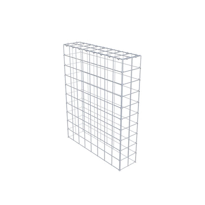 Anbaugabione Typ 3 100 cm x 80 cm x 20 cm (L x H x T), Maschenweite 10 cm x 10 cm, C-Ring