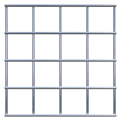 Decorative trellis / trellis (including mounting material) mesh size 5 x 5 cm