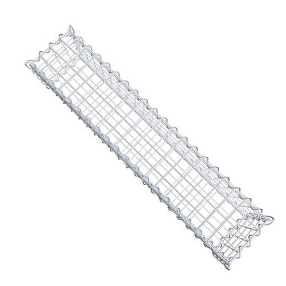 Schanskorf 100 cm x 20 cm x 20 cm (L x H x D), maaswijdte 5 cm x 5 cm, spiraalvormig