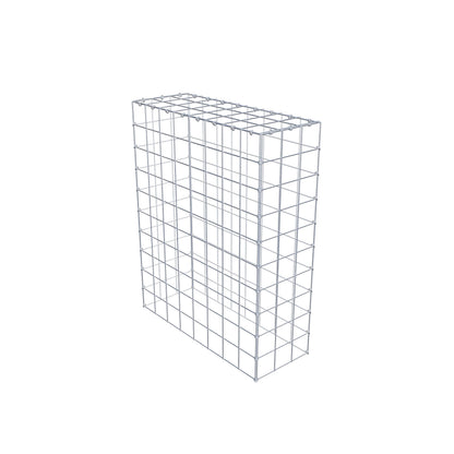 Type 3 oplegkorf 100 cm x 80 cm x 30 cm (L x H x D), maaswijdte 10 cm x 10 cm, C-ring