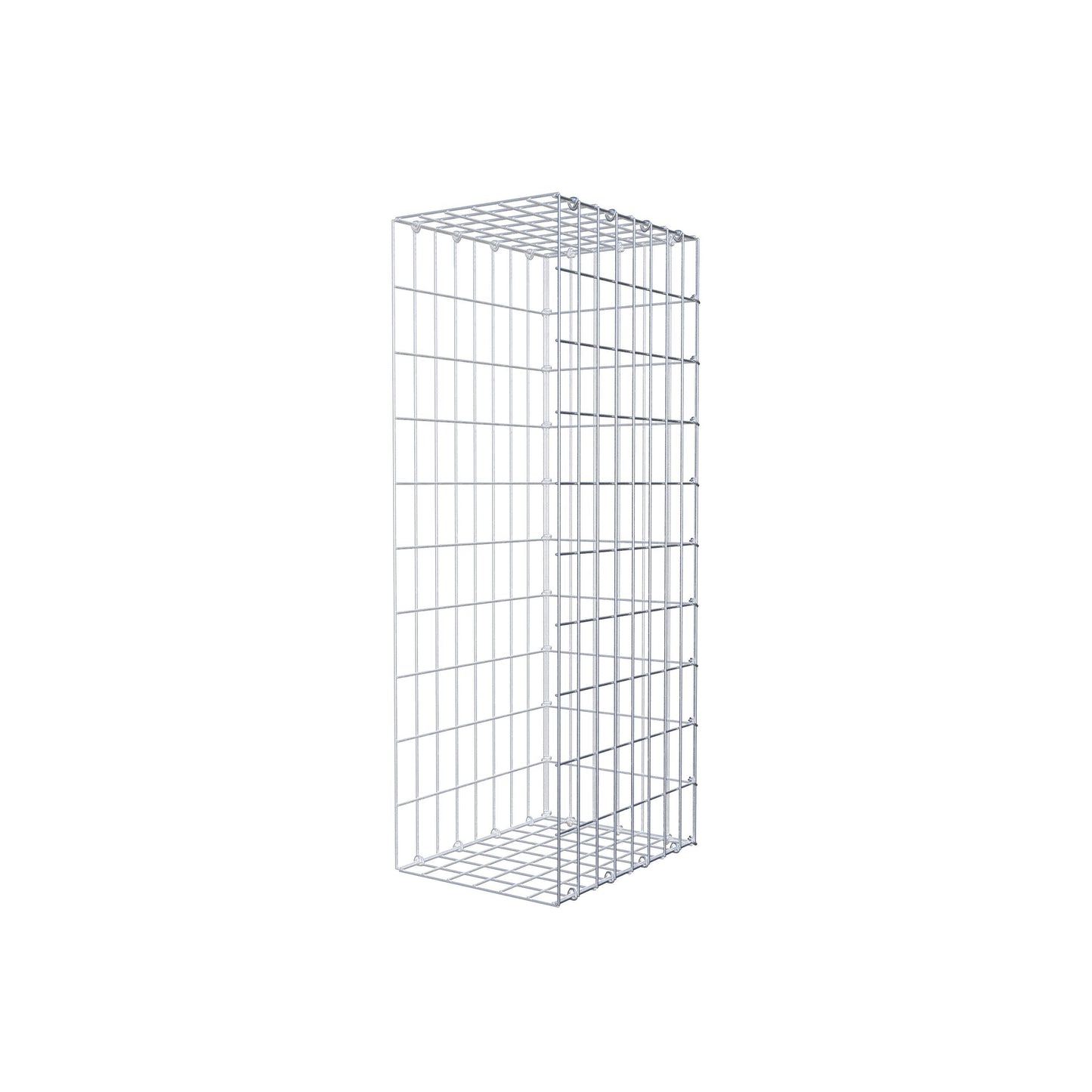 Anbaugabione Typ 2 100 cm x 40 cm x 30 cm, Maschenweite 5 cm x 10 cm, C-Ring