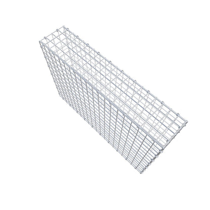 Schanskorf 100 cm x 70 cm x 20 cm (L x H x D), maaswijdte 5 x 5 cm, spiraalring
