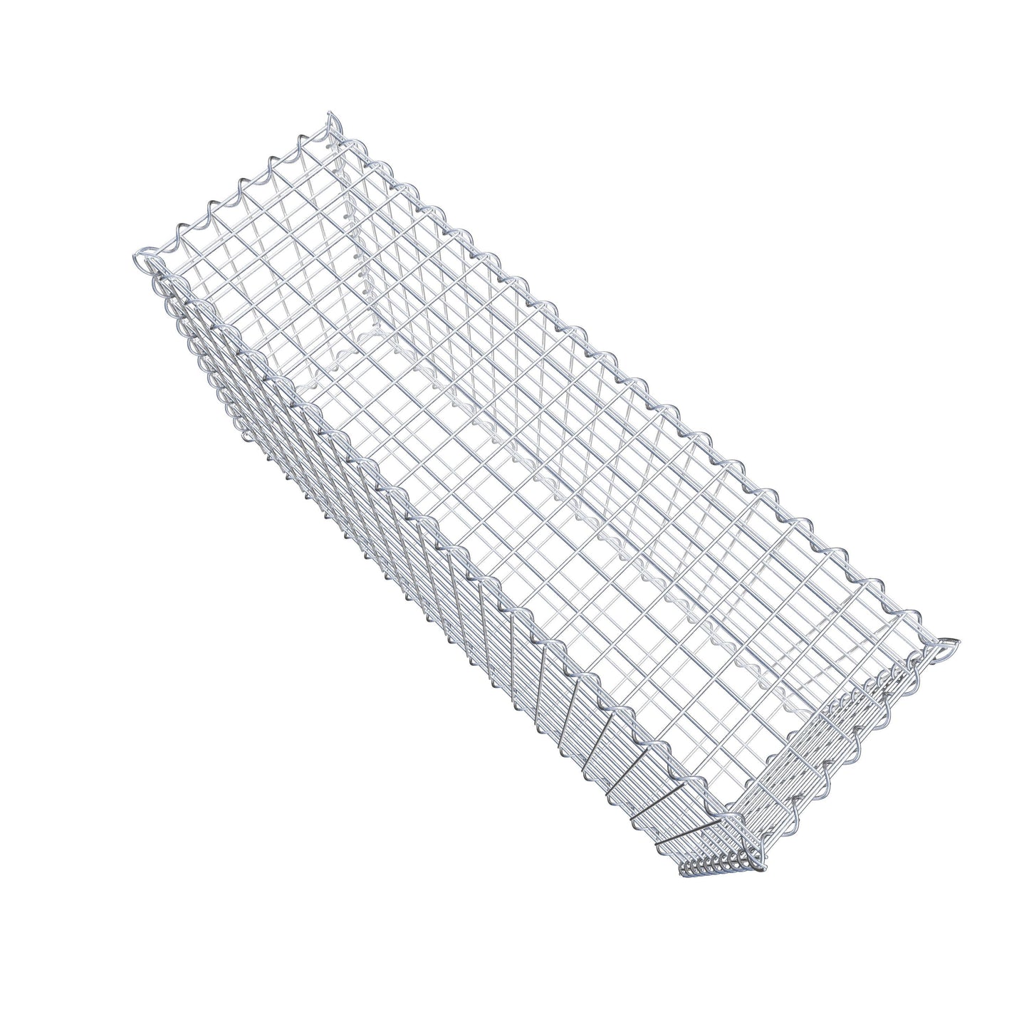 2er Set Gabionen 100 cm x 50 cm x 30 cm (L x H x T), Maschenweite 5 x 5 cm, Spirale