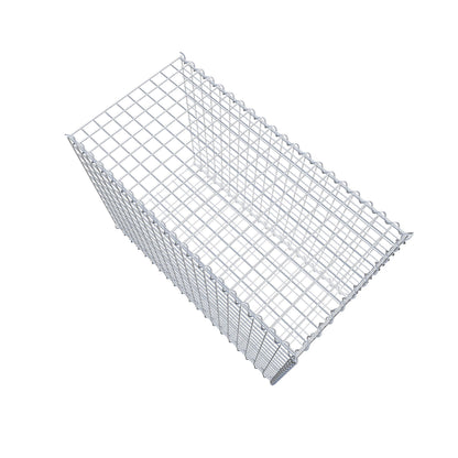 Add-on schanskorf type 2 100 cm x 70 cm x 50 cm (L x H x D), maaswijdte 5 cm x 5 cm, spiraalvormig